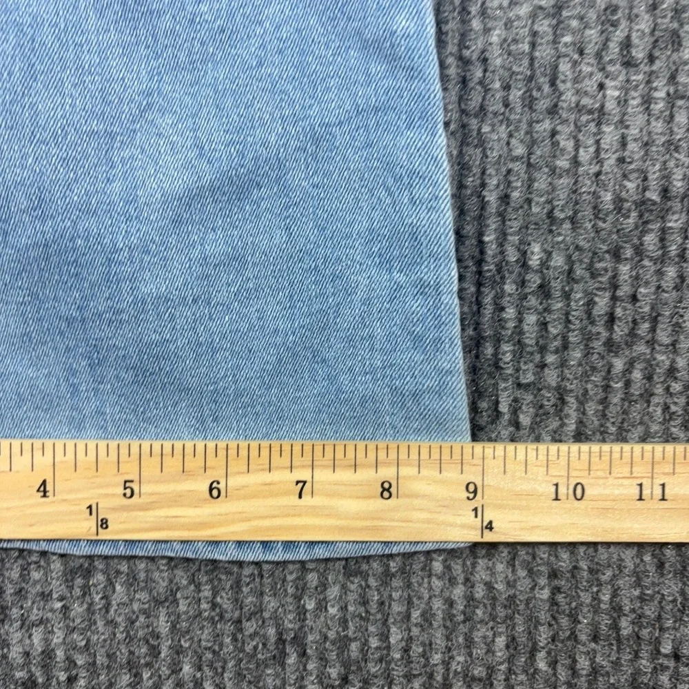 Old Navy Wow Flare Jeans Womens 0 Light Blue High Rise Stretch Denim 0807